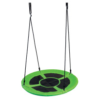 Bino Dětská houpací kruhová rohož zelená 100 cm