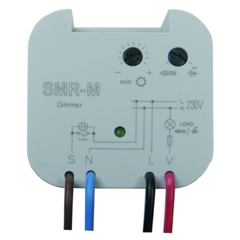 Stmívač ELKO SMR-M pro LED a stmívatelné úsporky