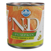 KONZERVA N&D DOG BOAR & PUMPKIN & APPLE 285g