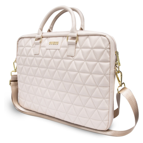 Guess Quilted obal GUCB15QLPK pro notebook 15" pink
