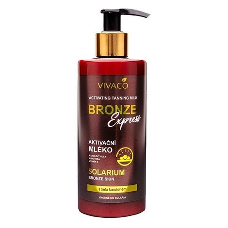 Vivaco Bronze Express aktivační mléko do solária 300 ml