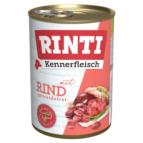 Rinti Kennerfleisch s hovězím, 400 g 24 × 400 g