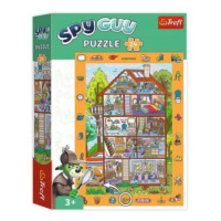 Puzzle Spy Guy - V domě 48x34cm 24 dílků v krabici 23x33x6cm