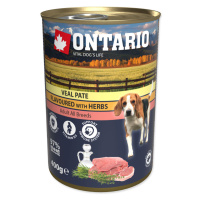 ONTARIO Konzerva telecí paté s bylinkami 400 g