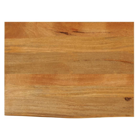 vidaXL Stolní deska živá hrana 70 x 60 x 3,8 cm masivní mangovník
