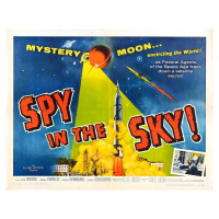 Ilustrace Spy In Sky 02, 40 × 30 cm