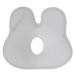 KIKKABOO - Ergonomický polštářek z paměťové pěny Bunny Airknit Grey