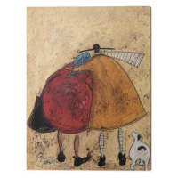 Obraz na plátně Sam Toft - Hugs on the Way Home, 2 - 30×40 cm