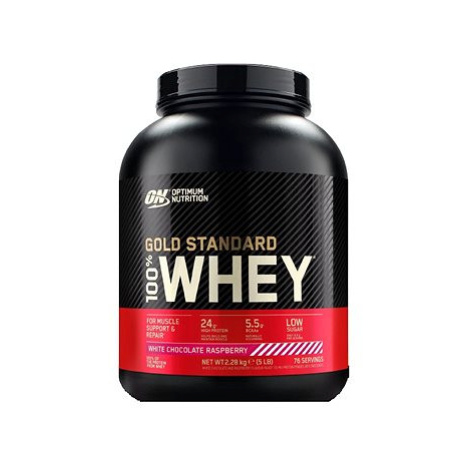 Optimum Nutrition Protein 100% Whey Gold Standard 2267 g, bílá čokoláda
