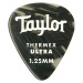 Taylor Premium Darktone Thermex Ultra Picks 351 1.25 Black Onyx