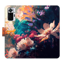 iSaprio flip pouzdro Spring Flowers pro Xiaomi Redmi Note 10 Pro