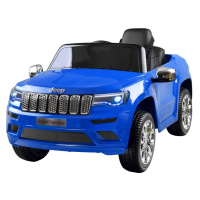 mamido Dětské elektrické autíčko Jeep Grand Cherokee lakované modré