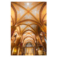 Umělecká fotografie Budapest Roman Catholic Church, C T Aylward, (26.7 x 40 cm)