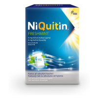 NIQUITIN Freshmint 4 mg žvýkací guma 100 kusů