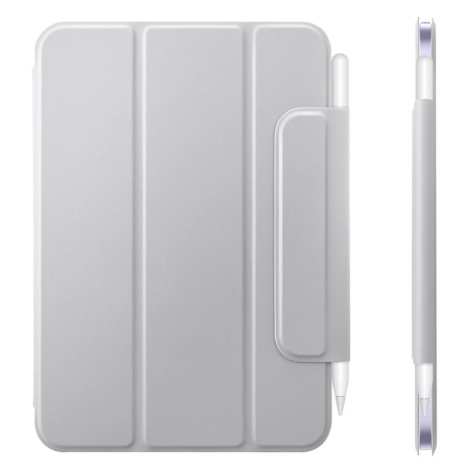 Pouzdro na iPad mini 6 ESR Rebound Magnetic - stříbrno šedé