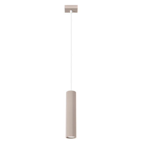 Taupe kovové závěsné svítidlo Gleam – Sollux SOLLUX LIGHTING
