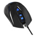 Myš drátová USB, E-blue Cobra 622, černá, optická, 1600DPI