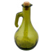 Zelená láhev na olej z recyklovaného skla Ego Dekor Olive, 500 ml