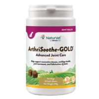 NaturVet ArthriSoothe-Gold Snacks - 70 Chews