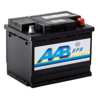 Autobaterie AAB EFB 60Ah, 12V, 640A