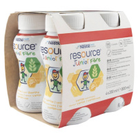 RESOURCE Junior fibre vanilka 4 x 200ml