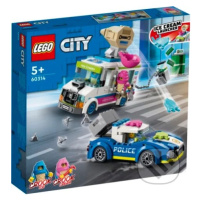 LEGO City 60314 Policajná naháňačka so zmrzlinárskym autom - hra z kategorie City