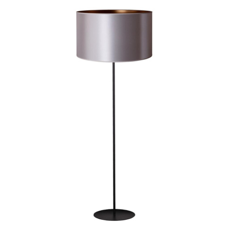 - Stojací lampa CANNES 1xE27/15W/230V 45 cm stříbrná/měděná/černá Donoci