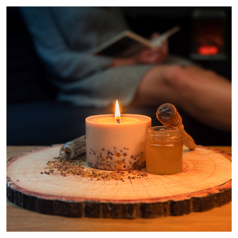Sójová svíčka - Lipovo-medový květ