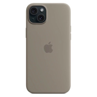 Kryt Apple iPhone 15+ Silicone Case with MS - Clay