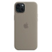 Kryt Apple iPhone 15+ Silicone Case with MS - Clay