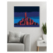 Malování podle čísel - ZÁŘICÍ MANHATTAN V NEW YORKU Rozměr: 40x50 cm, Rámování: vypnuté plátno n