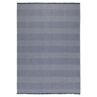 Modrý bavlněný koberec Oyo home Casa, 125 x 180 cm