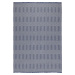 Modrý bavlněný koberec Oyo home Casa, 125 x 180 cm