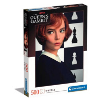 Clementoni Puzzle 500 dílků Queen's Gambit. Queen's Gambit. Netflix 35131