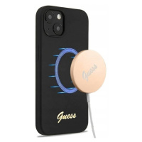 Guess GUHMP13MLSLMGBK pouzdro case kryt iPhone 13 14 6.1 černé Magsafe