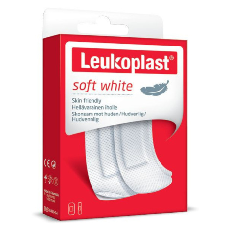 Leukoplast Soft white Náplast citlivá 2 velikosti 20 ks