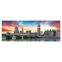 Panoramatické puzzle Big Ben a Westminsterský palác, Londýn 500 dílků