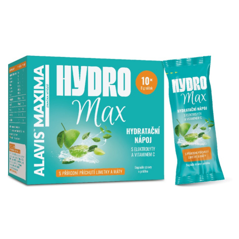 Alavis Maxima HydroMax hydratační nápoj 10x8 g lime/máta