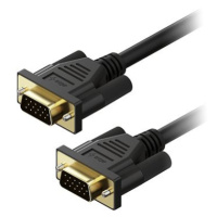 AlzaPower Core VGA 5m černý