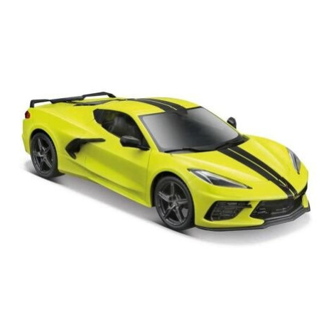 Maisto - 2020 Chevrolet Corvette Stingray Coupe Z51, žlutá, 1:24