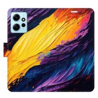 iSaprio flip pouzdro Fire Paint pro Xiaomi Redmi Note 12 5G