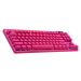 Logitech G Pro X TKL Lightspeed 920-012159 Růžová