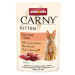 Animonda Carny Kitten Pouch 12 kapsiček (12 x 85 g) - hovězí, telecí + kuře