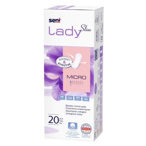 Seni Lady Slim Micro inkontinenční vložky 20 ks