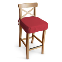Dekoria Sedák na židli IKEA Ingolf - barová, červená, barová židle Ingolf, Quadro, 136-19