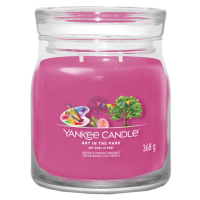 YANKEE CANDLE Signature Vonná svíčka střední 2 knoty Art in the Park 368 g