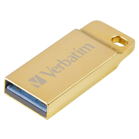 VERBATIM Flash Disk 64GB Metal Executive, USB 3.0, zlatý Zlatá