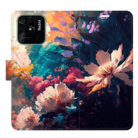 iSaprio flip pouzdro Spring Flowers pro Xiaomi Redmi 10C