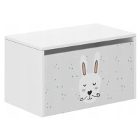 Dětský úložný box s vousatým zajíčkem 40x40x69 cm
