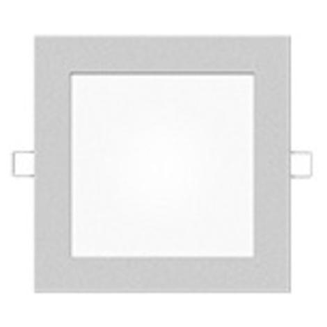 mivvy a.s. Mivvy LED podhledové svítidlo SLIM GRANITE GREY (SILVER) 200x200 mm 15W/4500K SLM2020